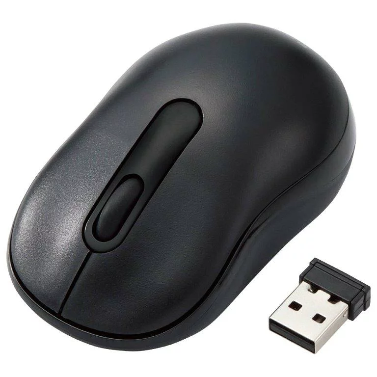 ELECOM エレコム ワイヤレスマウス M-DY10DRSKBK 静音 抗菌 3ボタン Sサイズ ブラック