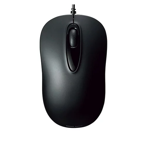 サンワサプライ 有線レーザーマウス（ブラック）