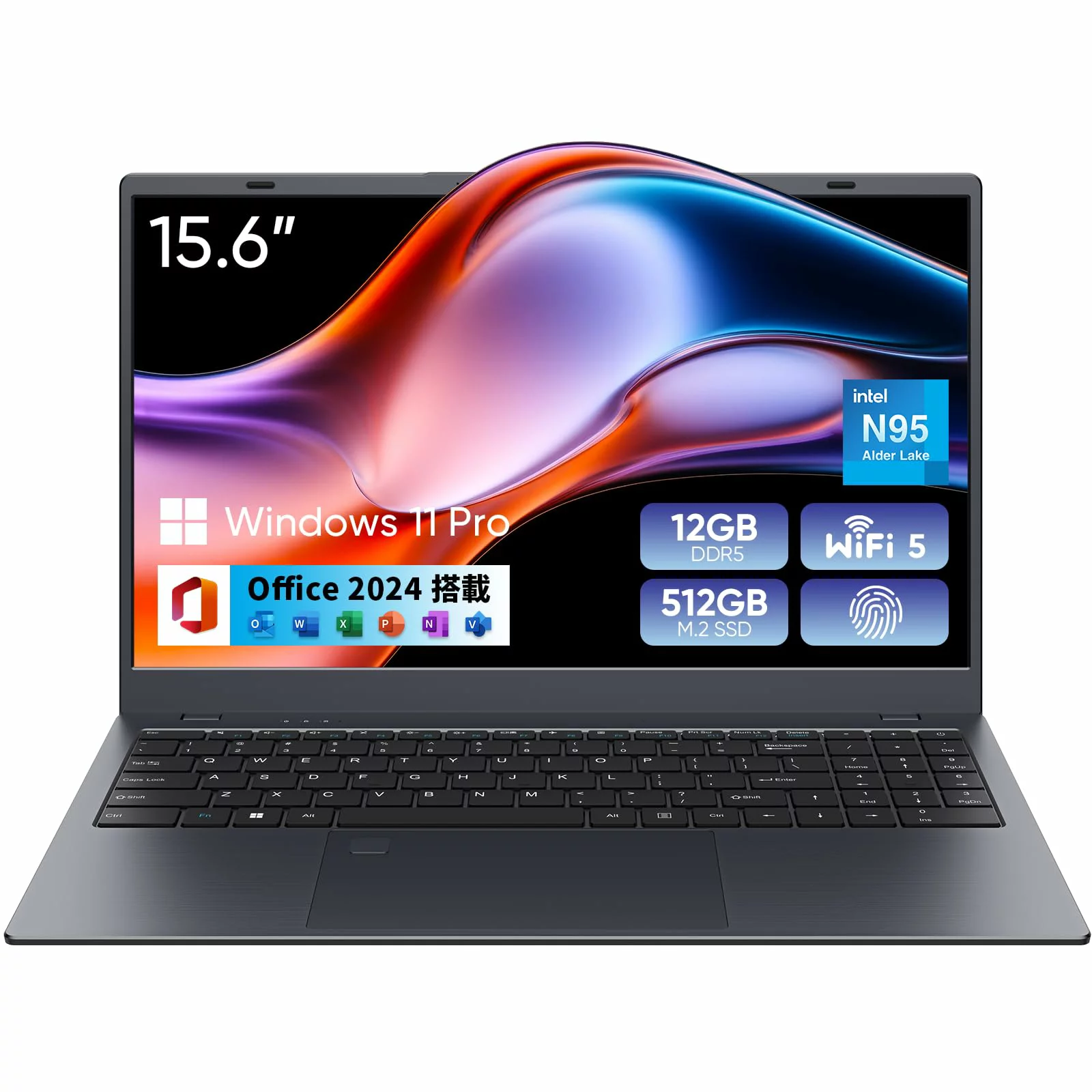 ノートパソコン ノートPC 15.6インチ 512GB 12GB