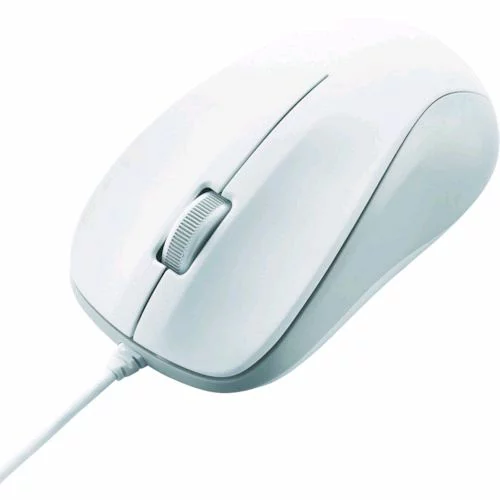 エレコム 【即納在庫品】「直送」エレコム 株 MK6URWHRS USB光学式マウス Mサイズ ホワイト