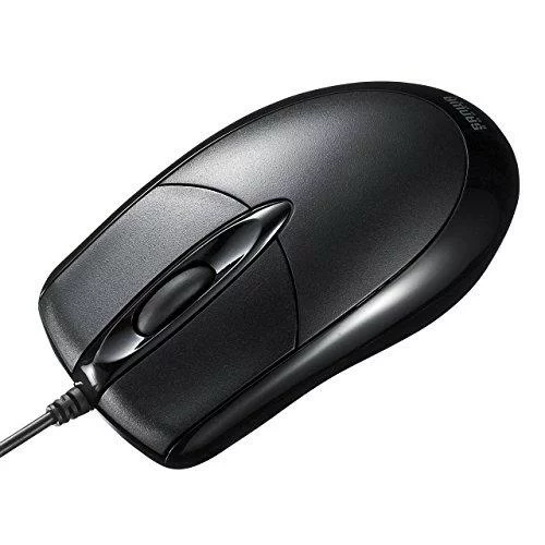 SANWA SUPPLY SANWASUPPLY サンワサプライ 有線光学式マウス 品番：MA-130HUBK