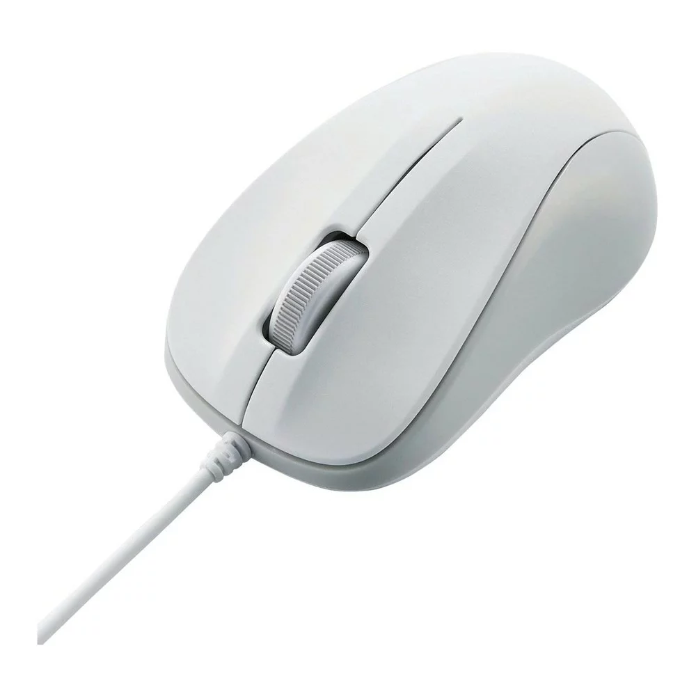 ELECOM エレコム ELECOM マウス/USB光学式有線マウス/3ボタン/Sサイズ/EU RoHS指令準拠/ホワイト