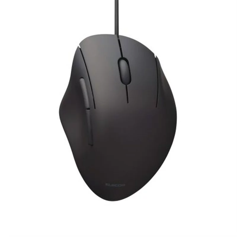 エレコム SHELLPHA USB有線マウス M-SH21UBSKBK ブラック