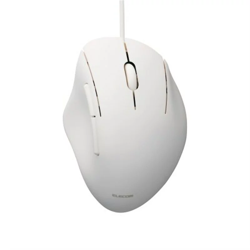 エレコム SHELLPHA USB有線マウス M-SH21UBSKWH ホワイト