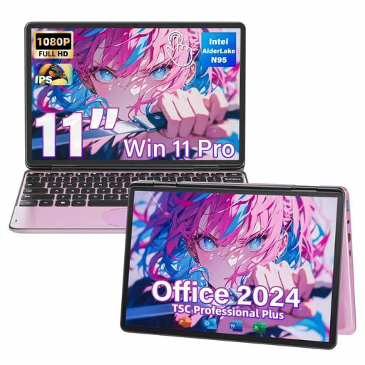 2in1ノートパソコンタッチパネル 360°回転・10. Lake-N95