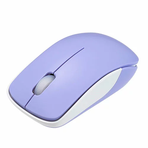 マウス Digio デジオ 無線3ボタンBlueLEDマウス パープル ASNMUS-RKT186PUR|パソコン パソコン周辺機器 マウス