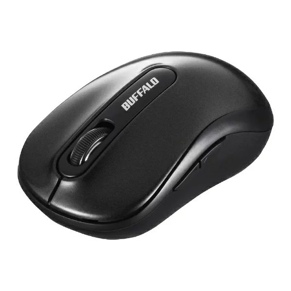 BUFFALO(バッファロー） ワイヤレスBlueLEDマウス BSMBW310シリーズ（5ボタン・ブラック） BSMBW318BK BSMBW318BK 【864】