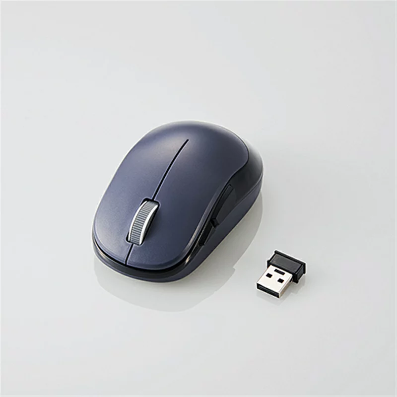 エレコム ELECOM エレコム エレコム M-DY13DBBK 5ボタンBlueLED無線マウス ブラック(M-DY13DBBK)