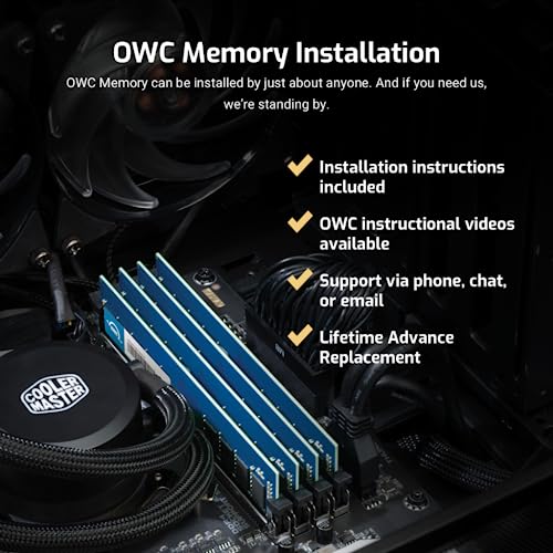 OWC 16GB (2x8GB) Synology D4RD-2666-8G D4ER01-8G DDR4 2666MHz PC4-21300 ECC RDIMM レジスタードDIMM RAMメモリ Synology Flashstation FS3400 FS3410 FS3600に対応 OWC2R6D41R416GP