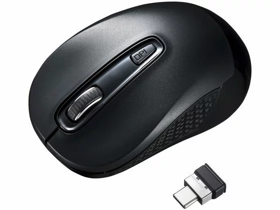 サンワサプライ 【マラソン限定★ポイント2倍＆2,000円クーポン】【お取り寄せ】サンワサプライ ワイヤレスType-CブルーLEDマウス(ブラック) MA-WBLC41BK マウス キーボード 入力機器 パソコン 家電