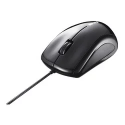 BUFFALO [BSMLU100BK] 有線 レーザー 3ボタンマウス ブラック
