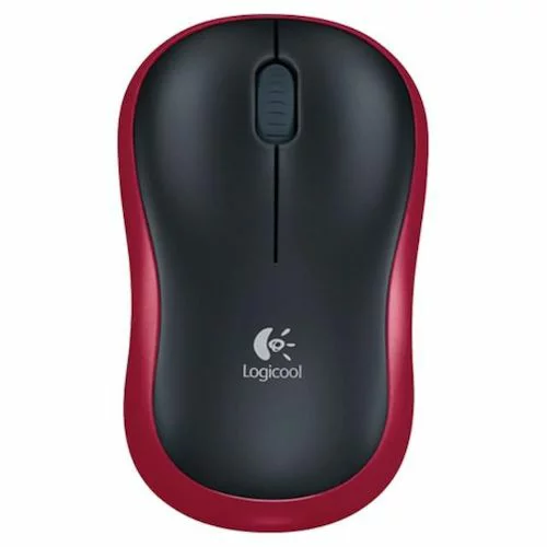 ロジクール ワイヤレスマウス m186 レッド
