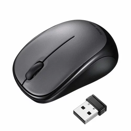 サンワサプライ 静音ワイヤレスブルーLEDマウス ASNMA-WBS311DS|パソコン パソコン周辺機器 マウス