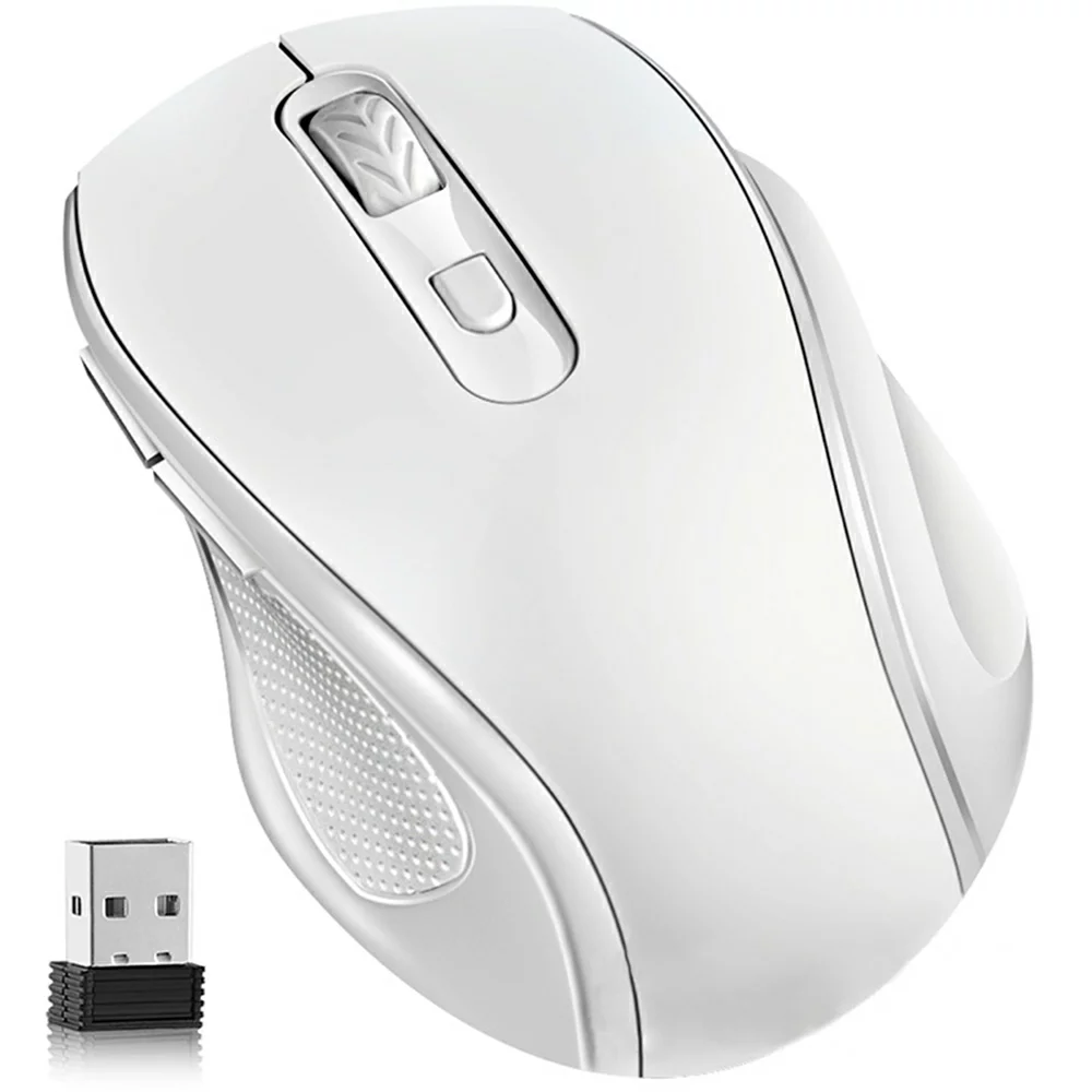 翌日出荷 Qtuo 2.4G ワイヤレスマウス 無線マウス 5DPI(800-1200-1600) 高精度 ボタンを調整可能