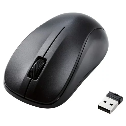 ELECOM エレコム 法人向けマウス/無線 IRマウス/Mサイズ/抗菌/RoHS指令準拠/ブラック(M-K6DRKBK/RS)