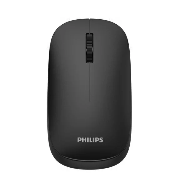 PHILIPS フィリップス PHILIPSワイヤレス/Bluetoothマウス 光学式 静音ボタン ブラック SPK7438B