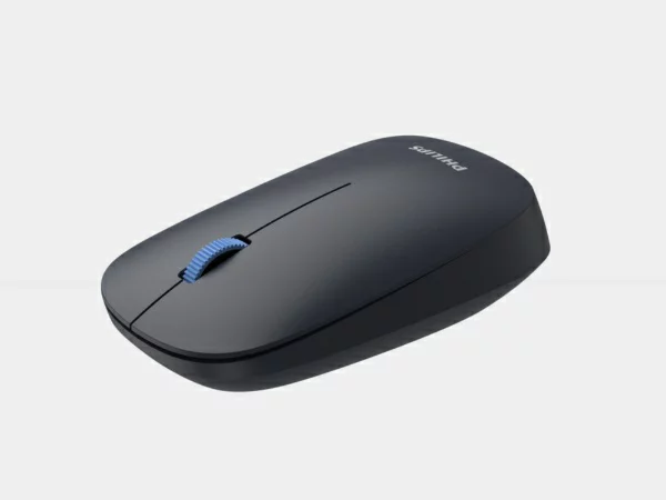 PHILIPS ｜フィリップス マウス 4000 series(Android/Mac/Windows11対応) ブルー SPK7438L [光学式 /無線(ワイヤレス) /4ボタン /Bluetooth・USB]