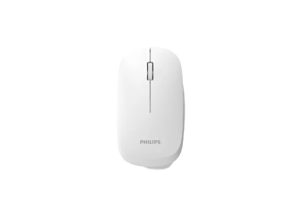 マウス PHILIPS｜フィリップス マウス 4000 series(Android/Mac/Windows11対応) ホワイト SPK7438W [光学式 /無線(ワイヤレス) /4ボタン /Bluetooth・USB]