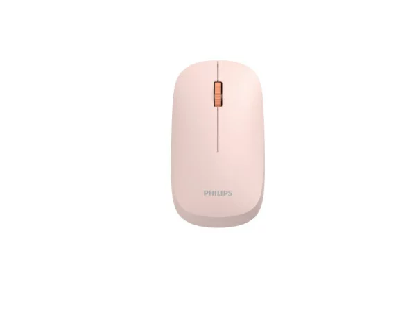 マウス PHILIPS｜フィリップス マウス 4000 series(Android/Mac/Windows11対応) ピンク SPK7438P [光学式 /無線(ワイヤレス) /4ボタン /Bluetooth・USB]