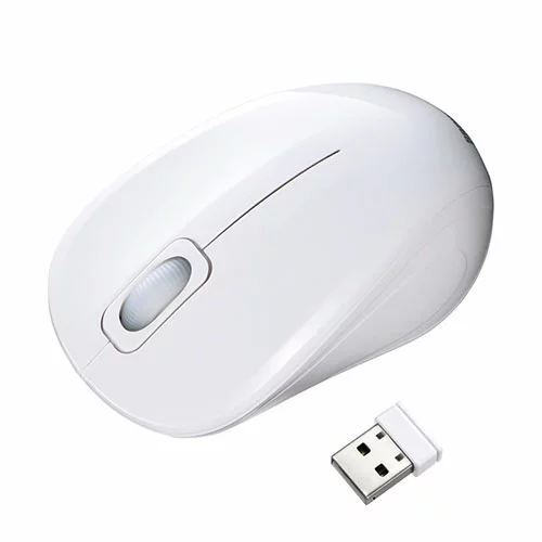 サンワサプライ 抗菌・静音ワイヤレスブルーLEDマウス ASNMA-WBSK315W|パソコン パソコン周辺機器 マウス