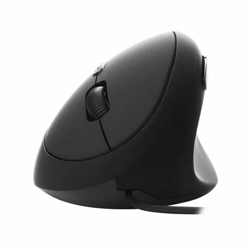 マウス エルゴノミクスマウス垂直型有線マウス静音右手用Mサイズ小型800/1200/1600DPI6ボタン人間工学縦型光学式Windows/MacOS対応(有線)
