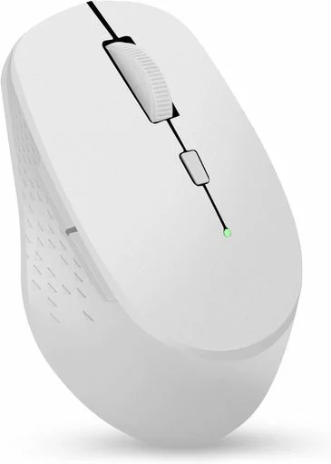 RAPOO M300マウス無線ワイヤレスBluetooth静音2400DPIUSBレシーバー付き光学式電池寿命最大12ケ月Windows/MacOS/iPad/Chrome/Laptop/PC対応ホワイト