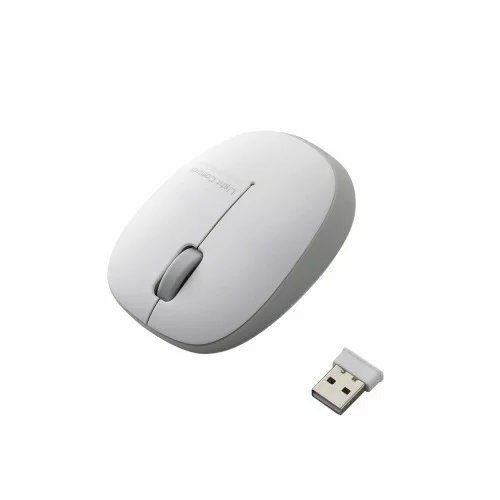 マウス ふわっと軽く、疲れにくい 小型軽量設計で、軽い力で操作できるワイヤレスタイプのBlueLEDマウス わずか50gの小型軽量設計なので軽い力で操作することができ、長時間の使用でも疲れにくい、手にやさしいマウスです…