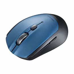 SANWA SUPPLY SANWASUPPLY サンワサプライ BluetoothブルーLEDマウス(5ボタン) MA-BB509BL