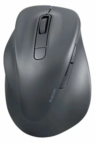 エレコム マウス ワイヤレスマウス 静音 Bluetooth EX-G 2023年モデル 左手用 XLサイズ 5ボタン マルチペアリング 送料無料