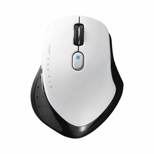 バッファロー 無線5ボタン ネオフィットマウス ホワイト M