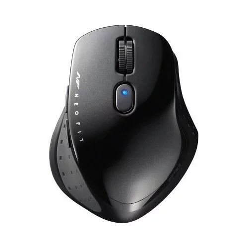 バッファロー 無線5ボタン ネオフィットマウス ブラック M