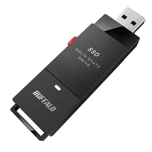 バッファロー USB 1TB｜バッファロー SSD-PUT1.0U3-BKC スティック型
