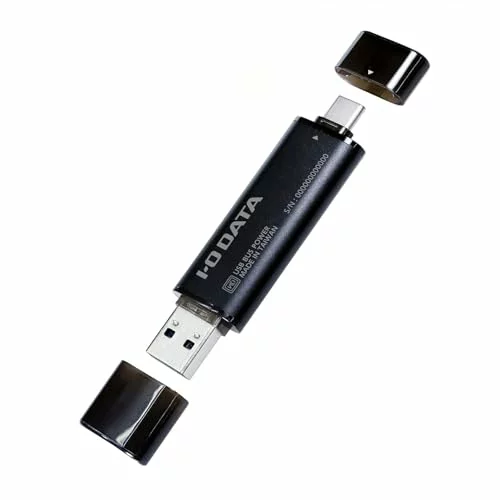 USB 2TB｜IODATA スティック Type-A C 両対応 10Gbps SSPQ-USC2