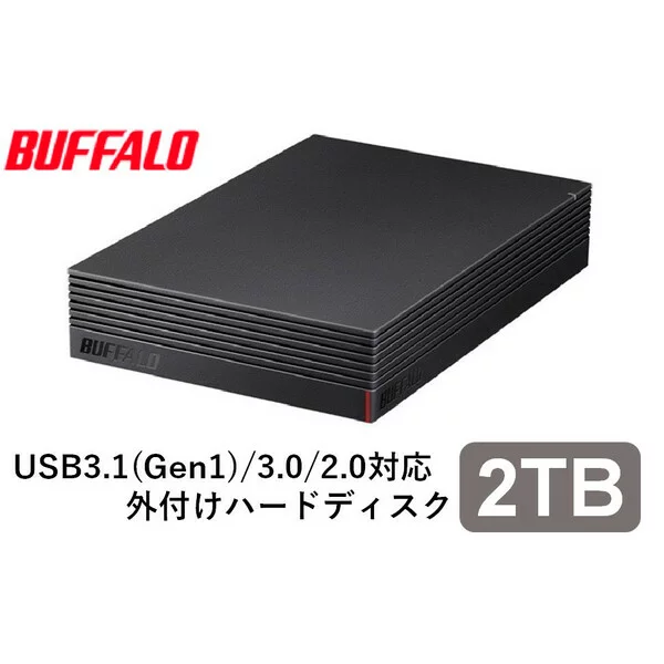 バッファロー BUFFALO パソコン&テレビ録画用 HD-EDS2