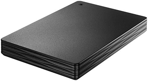 IODATA I-O DATA USB 3.1 Gen 1/2.0対応 ポータブルハードディスク 「カクうす Lite」 ブラック 1TB HDPH-UT1K