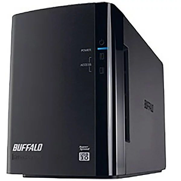 バッファロー BUFFALO バッファロー USB3.0対応外付ハードディスク 2ドライブ 2TB HD-WL2TU3/R1J