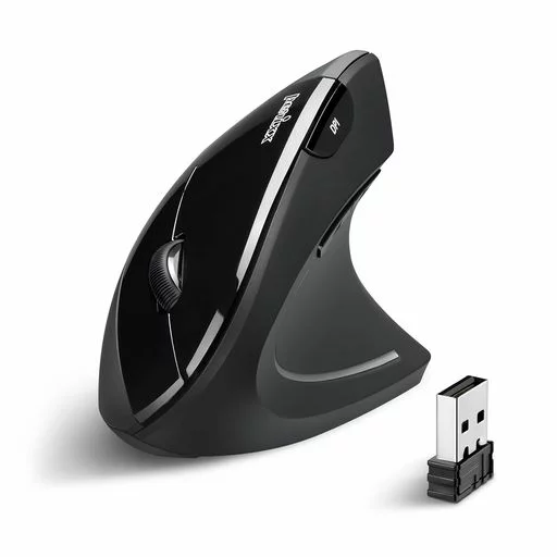マウス ぺリックス PERIMICE-713 ワイヤレス エルゴノミクスマウス 右手用 長時間の使用でも疲れにくい エルゴ 極小ナノレシーバー採用 電源スイッチつき【正規保証品】