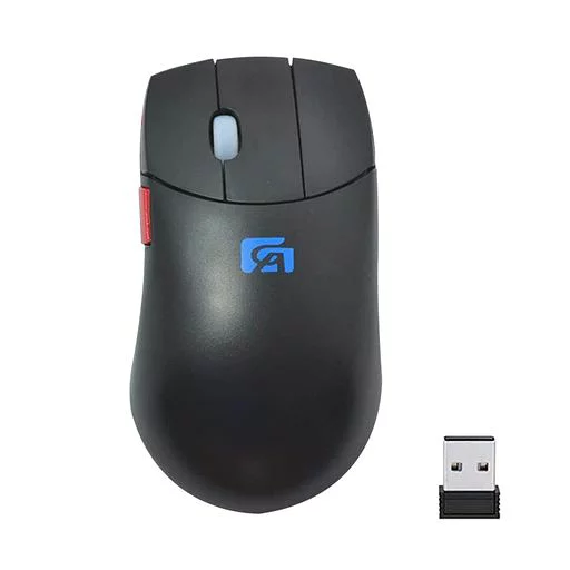 QuiExact ﻿マウス無線5ボタンワイヤレスマウス無線マウス充電式USB2.4GHz3DPIモード800~1600DPI有線可能USB接続高精度独立スクロールボタンマクロ定義ボタン軽量省エネルギーボタンを調整可能