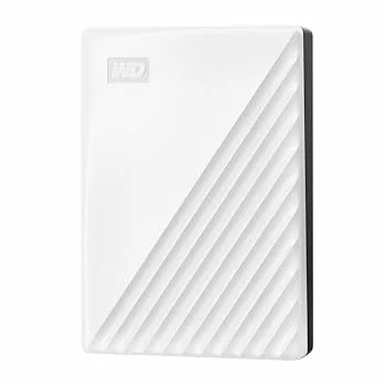 WD 【中古】WD ポータブルHDD 5TB USB3.0 ホワイト My Passport 暗号化 パスワード保護 外付けハードディスク / メーカー3年保証 WDBPKJ0050BWT-WESN 国内正