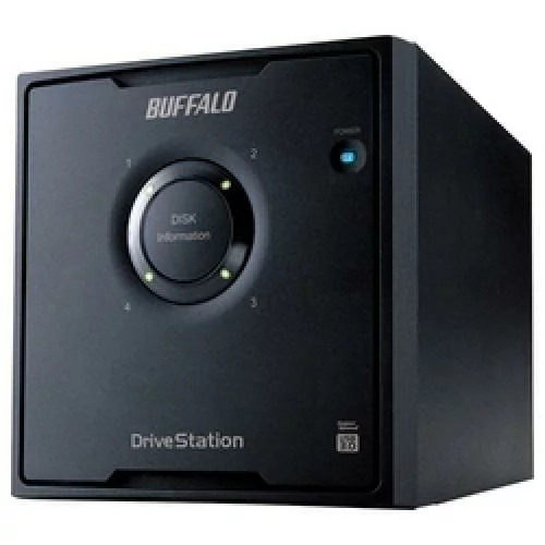 バッファロー BUFFALO HD-QL16TU3/R5J ドライブステーション RAID 5対応 USB3.0用 外付けHDD 4ドライブ 16TB