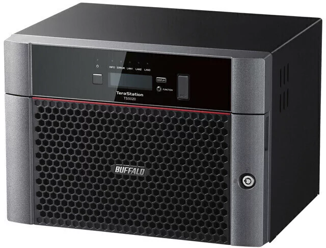 バッファロー BUFFALO バッファロー キャンセル不可商品 ネットワーク対応ハードディスク NAS TeraStation 8ドライブ 128TB TS5820DN12808 単品購入のみ可（同一商品であれば複数購入可） クレジットカード決済 代金引換決済のみ