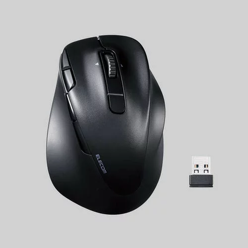 エレコム 【10個セット】 エレコム M-XGM50MBSKBK 静音 充電式 Bluetooth5.0マウス EX-G 8ボタン Mサイズ MXGM50MBSKBK