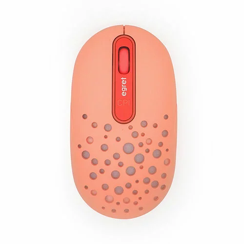 egret ワイヤレスマウス 静音 Bluetooth＆2.4Gレシーバー付き 充電式 HappiE コーラル EM23-H1