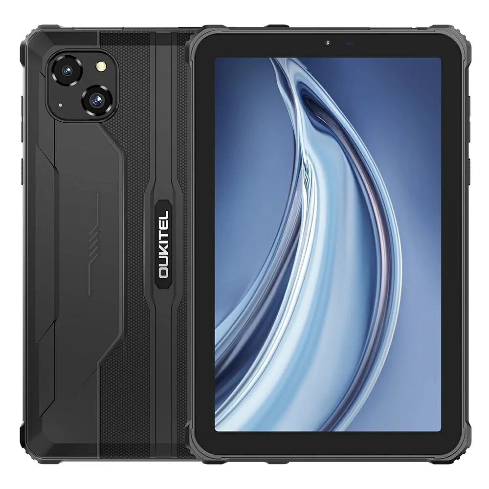 RT3 Pro 頑丈なタブレット PC 4GB + 128GB 8.0 ''Android 14 MediaTek G81 オクタコア 5150mAh 33W タブレット PC