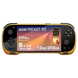 AYANEO KONPKF-G3-12256Y Androidゲーム機 KONKR Pocket FIT [6インチ /Android14 /RAM：12GB /ROM：256GB] ドラゴンイエロー ［Snapdragon /2025年12月モデル］ KONPKF-G3-12256Y