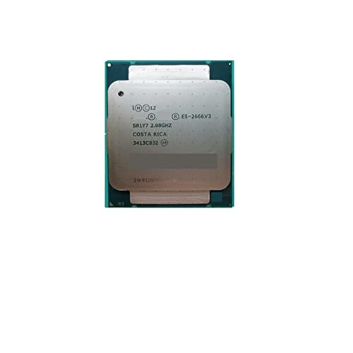 Intel E5 2666 V3 プロセッサ SR1Y7 2.9Ghz 10 コア 135W ソケット LGA 2011-3 CPU 2666V3 Atermiter X99 DDR4 マザーボードキット
