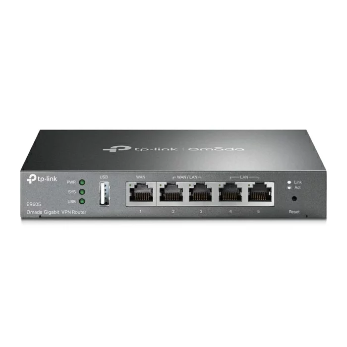 TP-Link SafeStream Gigabit Multi-WAN VPN Router TL-R605(ER605)