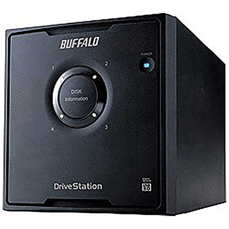 バッファロー BUFFALO 外付けHDD ブラック ［据え置き型 ／16TB］ HD-QL16TU3/R5J