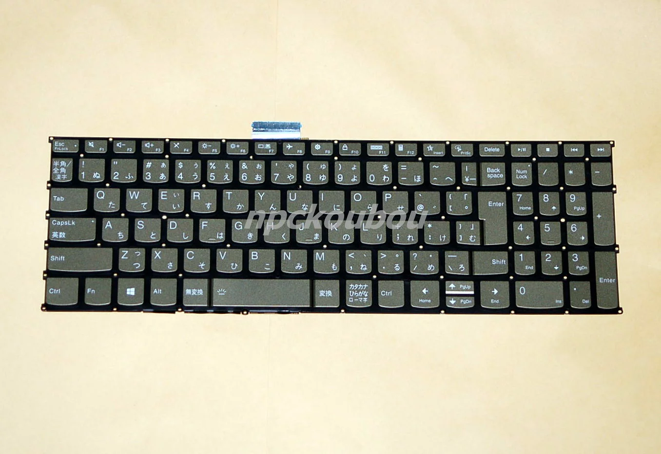 ■新品■レノボ lenovo IdeaPad Slim 370、 IdeaPad Slim 370i、 ideapad 3-15ABA7 3-15IAU7 3-17ABA7 3-17IAU7用日本語キーボード