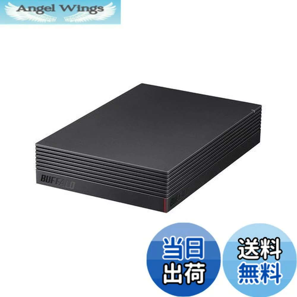バッファロー 【送料無料】バッファロー HD-NRLD4.0U3-BA 4TB 外付けハードディスクドライブ スタンダードモデル ブラック